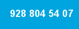 928 804 54 07 928 804 54 07